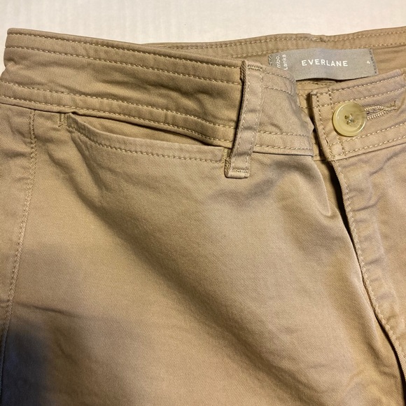 NWOT Everlane Khaki Skinny Pants Trousers Size 4 - Picture 10 of 13